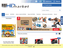 Tablet Screenshot of hdmarket.pl